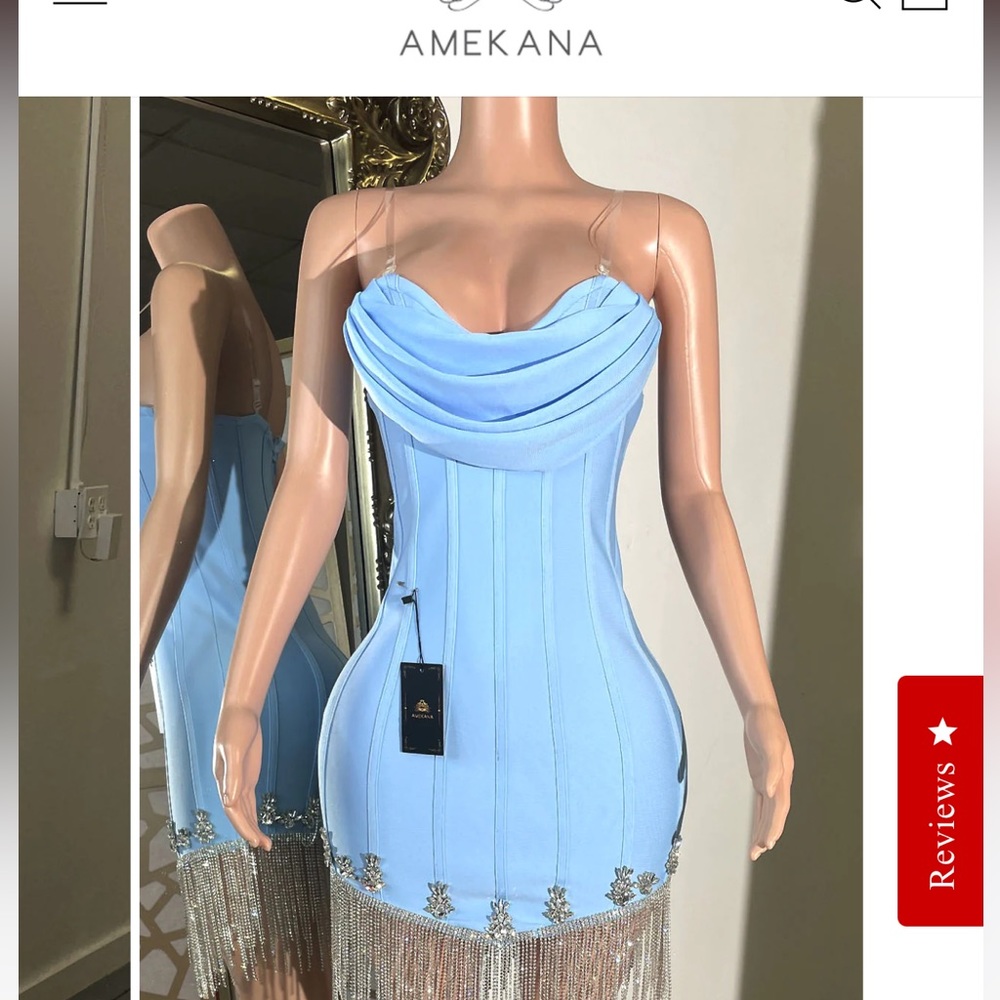 Baby Blue Dress